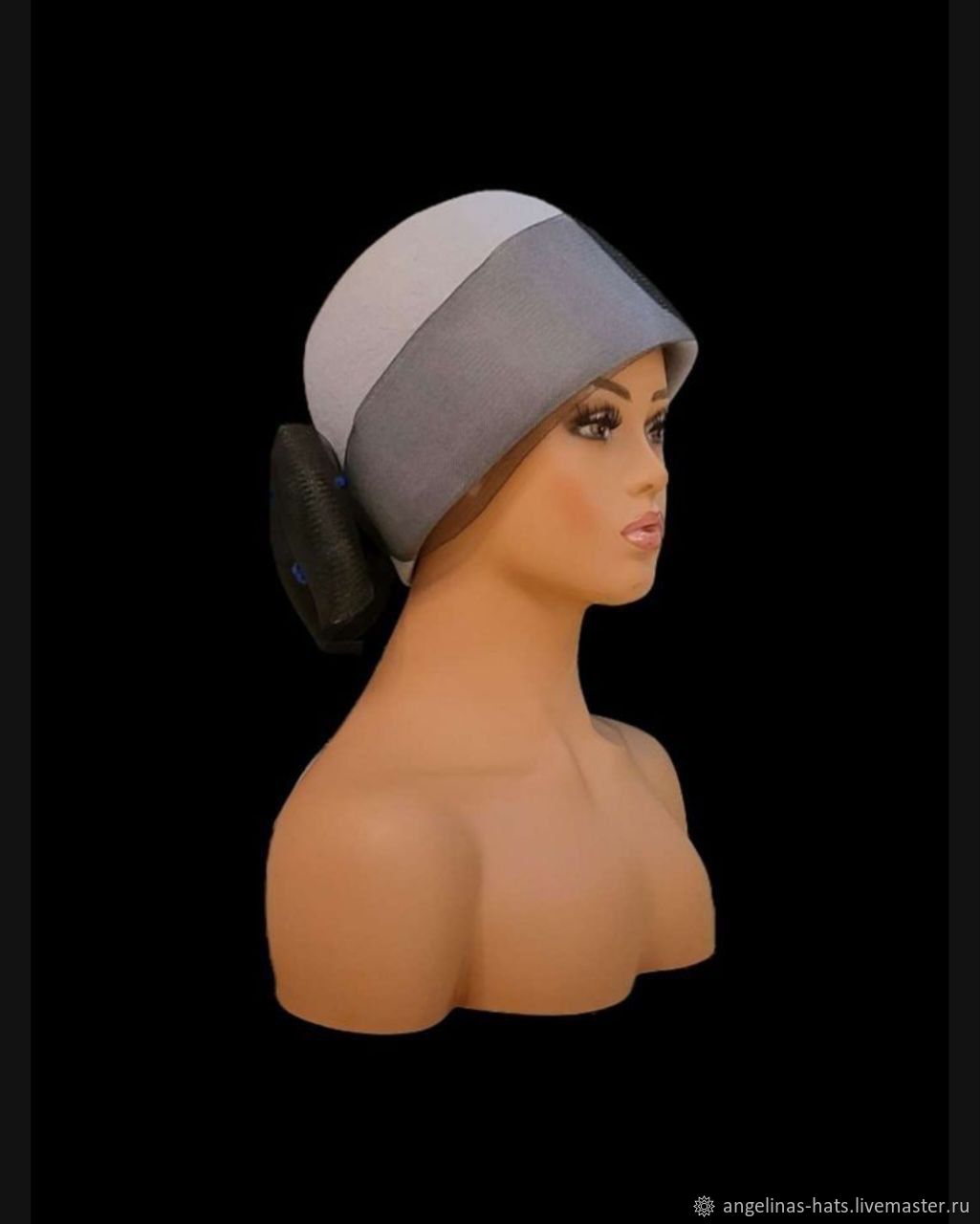 Шляпа Клош с сеткой в интернет-магазине Ярмарка Мастеров по цене 4500 ...