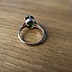 Ring with Chrome Diopside 10h8mm 583 USSR. Ring. Creative jewelry. My Livemaster. Фото №6
