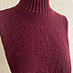 Заказать Манишка твидовая удлиненная, меринос. FAVORITE KNITWEAR (Наталья). Ярмарка Мастеров. . Манишки Фото №3
