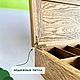 Шкатулка для часов, масло "венге" 37х24,5х10,5 см. Шкатулки. Лесная Сказка. Ярмарка Мастеров.  Фото №4