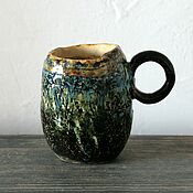 Посуда handmade. Livemaster - original item Rustic Spring Mug. Handmade.