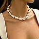 Колье из жемчуга. Колье. Silver Moda. Ярмарка Мастеров.  Фото №6