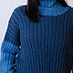 Свитер оверсайз. Свитеры. Nataly-knit4you. Интернет-магазин Ярмарка Мастеров.  Фото №2