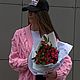  Женский вязаный кардиган оверсайз в розовом цвете на заказ. Кардиганы. Kardigan sviter - женский вязаный свитер кардиган. Интернет-магазин Ярмарка Мастеров.  Фото №2