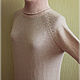 Вязаное платье "Розовый кварц" с кашемиром. Платья. FAVORITE KNITWEAR (Наталья). Ярмарка Мастеров.  Фото №5
