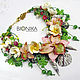 Necklace with flowers made of polymer clay and the strings 'Hawaiian vacations'. Necklace. Bionika - Polymer Clay Jewelry (Bionika). Online shopping on My Livemaster.  Фото №2