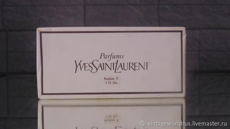 Винтаж: Винтажные духи Yves Saint Laurent Y – купить на Ярмарке Мастеров – H4ZZBRU | Духи винтажные, Москва
