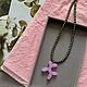 Колье из жемчуга майорка с подвеской в виде воздушного шарика. Колье. suerte jewelry. Интернет-магазин Ярмарка Мастеров.  Фото №2
