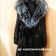 Cut the mink Coat across. Fur Coats. 1001shuba (1001shuba). Online shopping on My Livemaster.  Фото №2