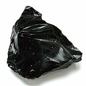 Обсидиан черный, 64*60*26 мм (Армения), Минералы, Миасс,  Фото №1