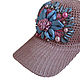 Women's Baseball Cap ROSE ANTIQUE Headdress. Sombreros de la boda. Juliya Laborera. Online shopping on My Livemaster.  Фото №2