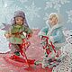 Игрушка из ваты. Малыш на лошадке. Интерьерная кукла. Игрушки из ваты. Ярмарка Мастеров.  Фото №4
