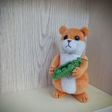 Куклы и игрушки ручной работы. Ярмарка Мастеров - ручная работа Мягкая игрушка хомячок. Handmade.