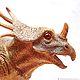 Реалистичная фигурка Протоцератопса 2005 г.  выпуска,  редкая. Мягкие игрушки. Fierycat. Ярмарка Мастеров.  Фото №6