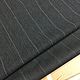 Pique black pinstriped, Fabric, Shuya,  Фото №1