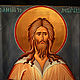 Wooden icon 'Alexey is a Man of God'. Icons. ikon-art. My Livemaster. Фото №5