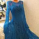 dress 'openwork dream' handmade. Dresses. hand knitting from Galina Akhmedova. My Livemaster. Фото №5