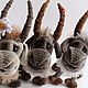 Billy - goat. Stuffed Toys. Crochet patterns by Ermak Elena. My Livemaster. Фото №5