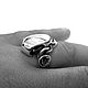 Кольцо серебряное TRS-0252. Кольца. Blacksilver. Ярмарка Мастеров.  Фото №4