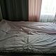 Винтаж: Подзор,  простынь Хлопок с  красивейшим кружевом Ретичелло. Текстиль винтажный. Старинные  шедевры. Интернет-магазин Ярмарка Мастеров.  Фото №2