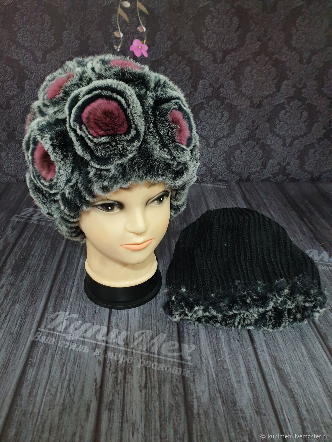Fur hat model ' Rosalia', Caps, Nalchik,  Фото №1