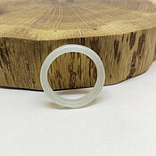 Украшения handmade. Livemaster - original item 20.75 R. Light Jade Ring (H2075). Handmade.