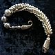 Bracelet 'Snake'. Bead bracelet. zara-troeglazova. Online shopping on My Livemaster.  Фото №2