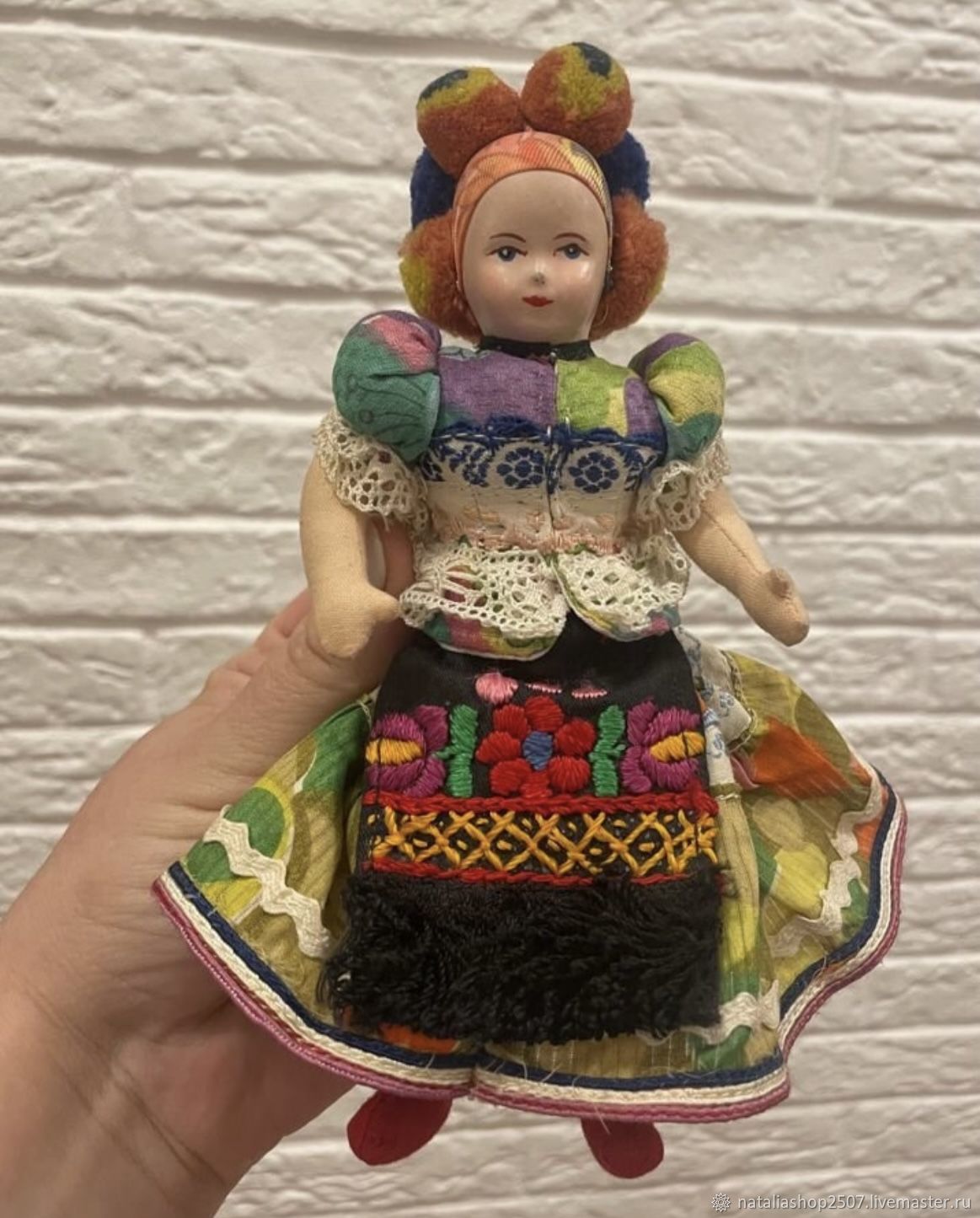 Винтаж: Старинная венгерская кукла в национальном костюме купить в ...