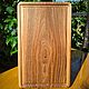 Разделочная доска из вяза 40 см х 25 см. Разделочные доски. Wood apple decor. Интернет-магазин Ярмарка Мастеров.  Фото №2
