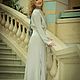 Шелковое платье Алконост. Платья. Одежда и аксессуары Батик ANN LOOK. Ярмарка Мастеров.  Фото №5