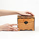 Recipe storage box (recipe box) made of wood with stand PK43. Utensils. ART OF SIBERIA. My Livemaster. Фото №5