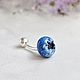 Blueberry silver navel piercing earring, Piercing Jewelry, Moscow,  Фото №1