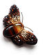 'In the twilight of autumn' butterfly brooch. Brooches. marina-tatarina. Online shopping on My Livemaster.  Фото №2
