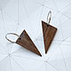 Earrings Triangles, Earrings, Orel,  Фото №1