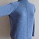 Заказать Свитер "Avio" из 100% мериноса. FAVORITE KNITWEAR (Наталья). Ярмарка Мастеров. . Свитеры Фото №3