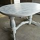 Table of solid cedar in the style of Provence of White and gray, Tables, Turochak,  Фото №1