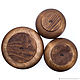 Dining set of wooden plates 3 pcs. made of fir. TN36. Plates. ART OF SIBERIA. My Livemaster. Фото №5
