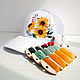Baseball cap with hand embroidery. Baseball caps. kraSochno! (Olga). Online shopping on My Livemaster.  Фото №2