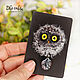 Brooch owl. Brooches. 2sovy. Online shopping on My Livemaster.  Фото №2