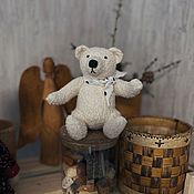 Куклы и игрушки handmade. Livemaster - original item Teddy Bears: bear white. Handmade.