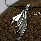 Фен-шуй и эзотерика handmade. Livemaster - original item Dragon wing silver. Handmade.