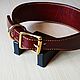 Collar-herring for dogs of genuine leather. Dog - Collars. AshotCraft. My Livemaster. Фото №4