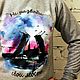 Свитшот с авторским принтом "Акварельный Питер", Кофты мужские, Санкт-Петербург,  Фото №1