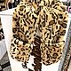Шапка 3в1 экомех «Leopard». Шапки. KUDESNITSA Designer Accessories. Ярмарка Мастеров.  Фото №5