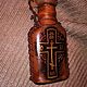 Bottle-a bottle of Cahors wine or Holy water 'Cross', Flask, Moscow,  Фото №1