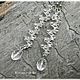 Серьги "Missing". Серьги классические. Ирина Мозалевски (Klarimonda). Интернет-магазин Ярмарка Мастеров.  Фото №2