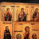 The Lord Almighty with the Council of the chosen Saints. Icons. ikon-art. My Livemaster. Фото №4