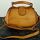 Bag: Crossbody bag: Sienna light brown. Valise. chrv-ru. Online shopping on My Livemaster.  Фото №2