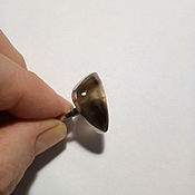 Украшения handmade. Livemaster - original item Original RAUCHCITRIN ring, 925 silver.. Handmade.