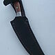 Kitchen knife (mt-17) made of forged steel 95h18. Knives. Morozov. My Livemaster. Фото №6